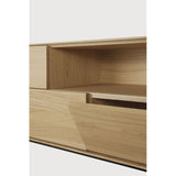 Featuring Whitebird Oak Tv Cupboard by Ethnicraft at Amethyst Home. For our Whitebird collection, designer Alain van Havre brings together opposing elements, combining soft round legs and eye-catching graphic lines into light and airy designs.Weight : 183 lbDimensions: 71 in L x 18 in D x 24.5 in HAnti-tipping mechanism : YesCollection : WhitebirdFinish : VarnishedMain Materia. Amethyst Home provides interior design, new construction, custom furniture, and area rugs in the Newport Beach metro area