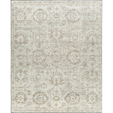 Featuring April Rug by Surya at Amethyst Home. A dreamy blend of classic motifs in hand-knotted wool.  This rug has an extra special black base with a natural wool and cashew design.
Easy to vacuum and enjoy for years to come.  We love that this style in minimal shedding and can be cleaned with soap and water..  Amethyst Home provides interior design, new home construction design consulting, vintage area rugs, and lighting in the Omaha metro area.