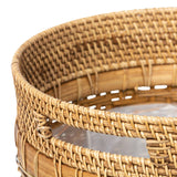 Lombok Rattan Basket Planter Set of 3