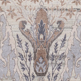 Featuring Kushal Hand-Knotted Rug by Surya at Amethyst Home. This beautiful and timeless Kushal Handmade Rug is the perfect way to add a touch of class to any room in your home. The updated traditional style with its high pile, wool and viscose blend, hand-knotted construction, and fringe detail create a luxurious look that will never go out of style. This.  Amethyst Home provides interior design, new home construction design consulting, vintage area rugs, and lighting in the Calabasas metro area.