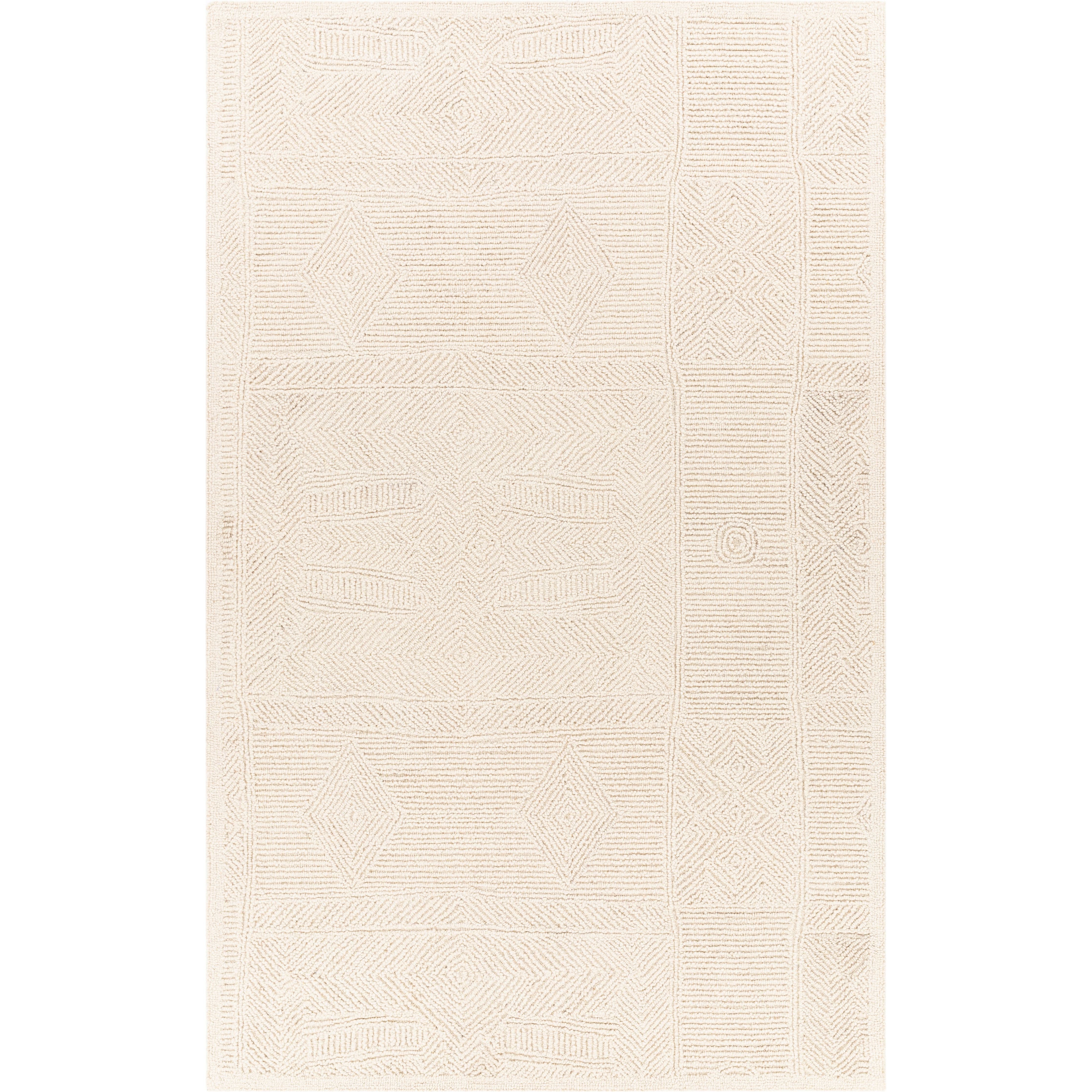 Featuring Newcastle Rug by Surya at Amethyst Home. The Newcastle Collection features compelling global inspired designs brimming with elegance and grace! The perfect addition for any home, these pieces will add eclectic charm to any room! With their hand tufted construction, these rugs offer an affordable alternative to other handmade constructions while.  Amethyst Home provides interior design, new home construction design consulting, vintage area rugs, and lighting in the Los Angeles metro area.