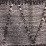 A new take on Moroccan style rugs, the Iman Collection is hand-knotted of 100% wool pile by skilled artisans in India. The surface features linear and braided details, creating tonal variations that make each piece unique. Plus, each design is finished with playful fringe.  Hand Knotted 100% Wool Pile IMA-04 Grey / Multi