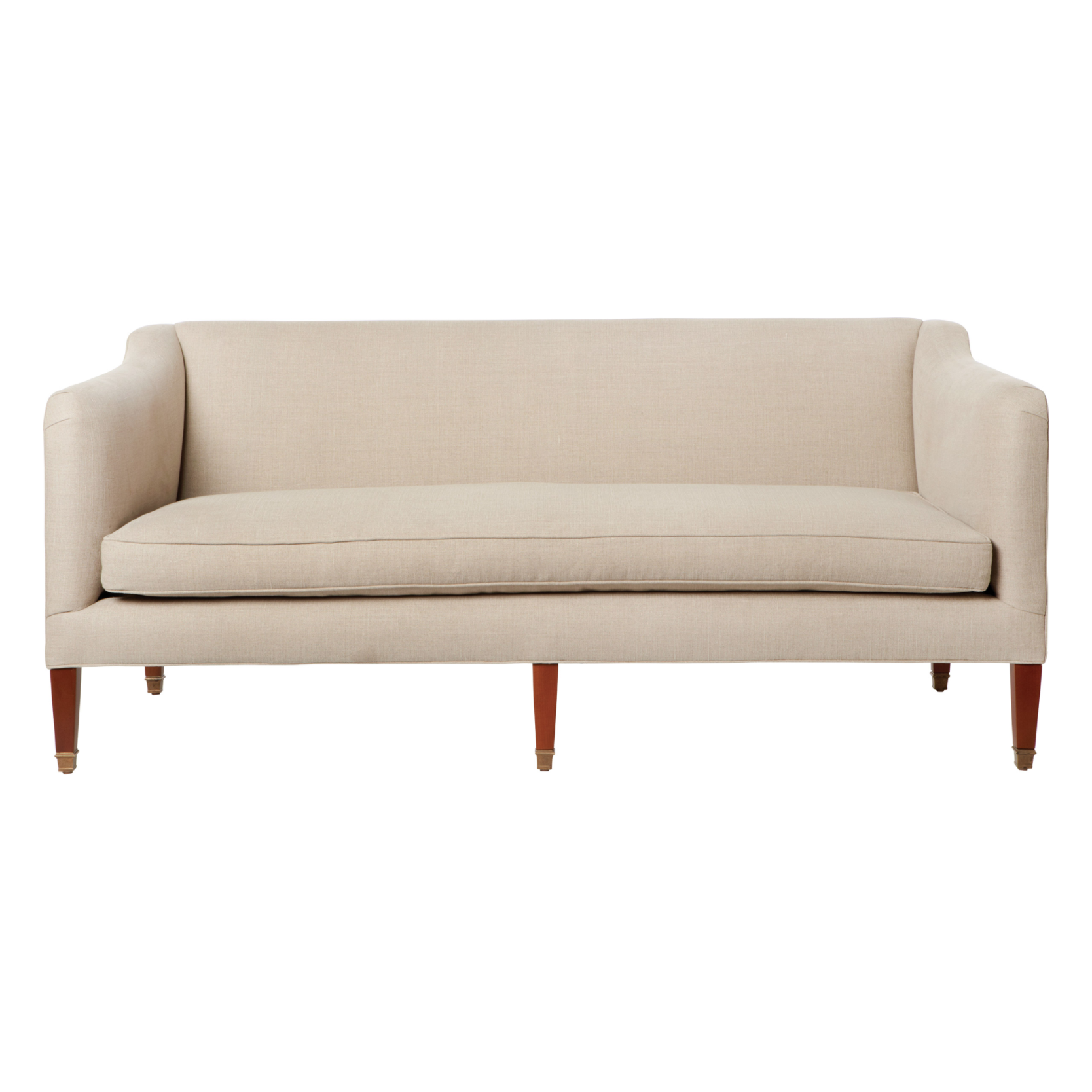 Featuring JD Cove 72" Sofa by Cisco Brothers at Amethyst Home. The Cove Sofa is a petite modern sofa with a nod to history by Cisco Brothers x John Derian. We love to utilize this sofa in smaller scale rooms or with a dining table! As shown in Vintage Flax, a Grade L 100% linen fabric.
Overall: 72"w x 31"h x 32"dSitting Space: 64"w x 22"dSeat Height: 18"hAr. Amethyst Home provides interior design, new home construction design consulting, vintage area rugs, and lighting in the Seattle metro area.