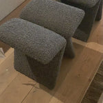 Butterfly stool in Kenzo- Graphite Fabric