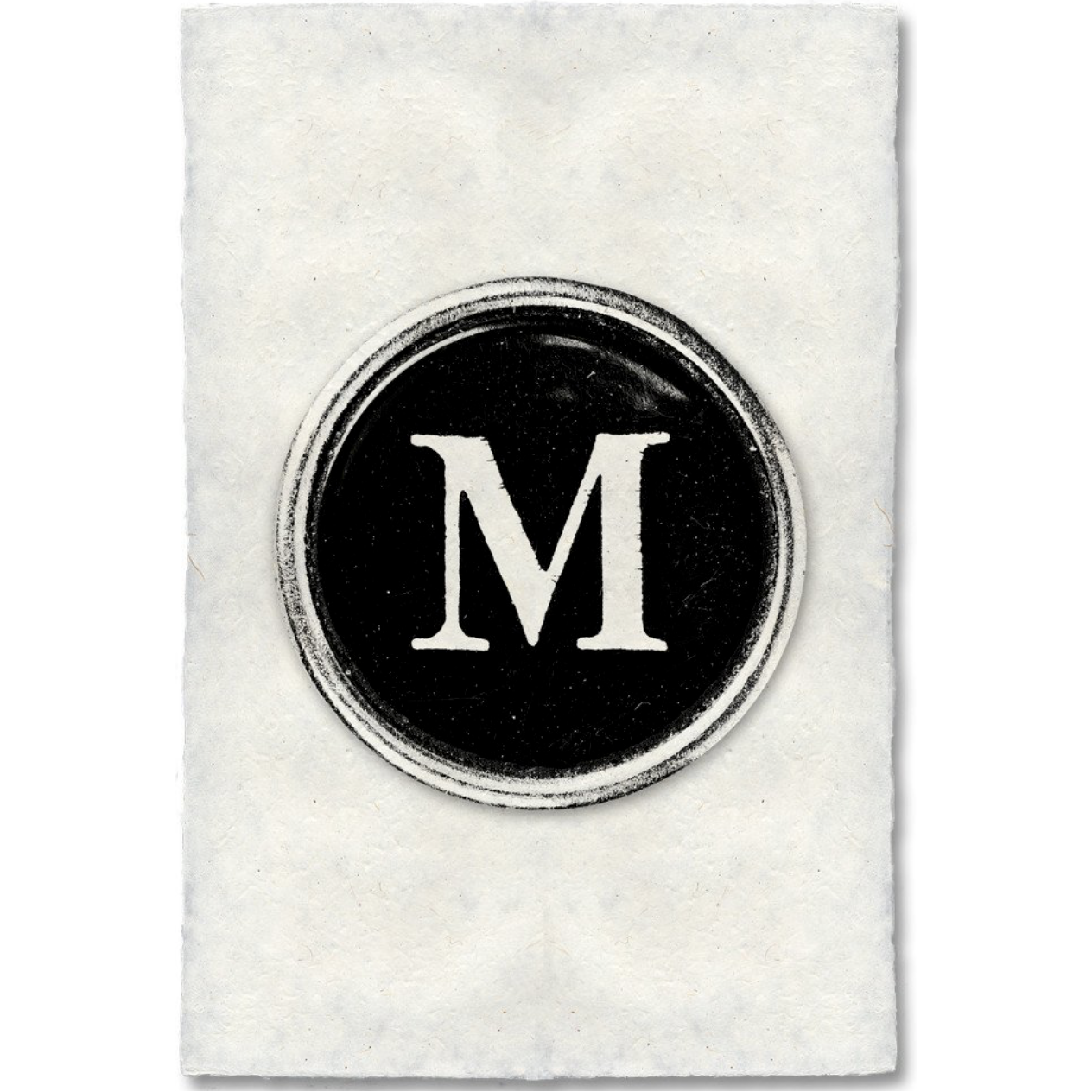 Typewriter Key A-Z - Amethyst Home