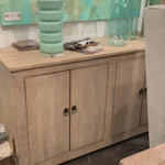 This Nico Sideboard provides ample storage for keeping dinnerware and table linens within easy reach -- a piece that is sure to stand out at every dinner party and holiday meal!