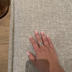 Chaise in Sacco - Flax Fabric