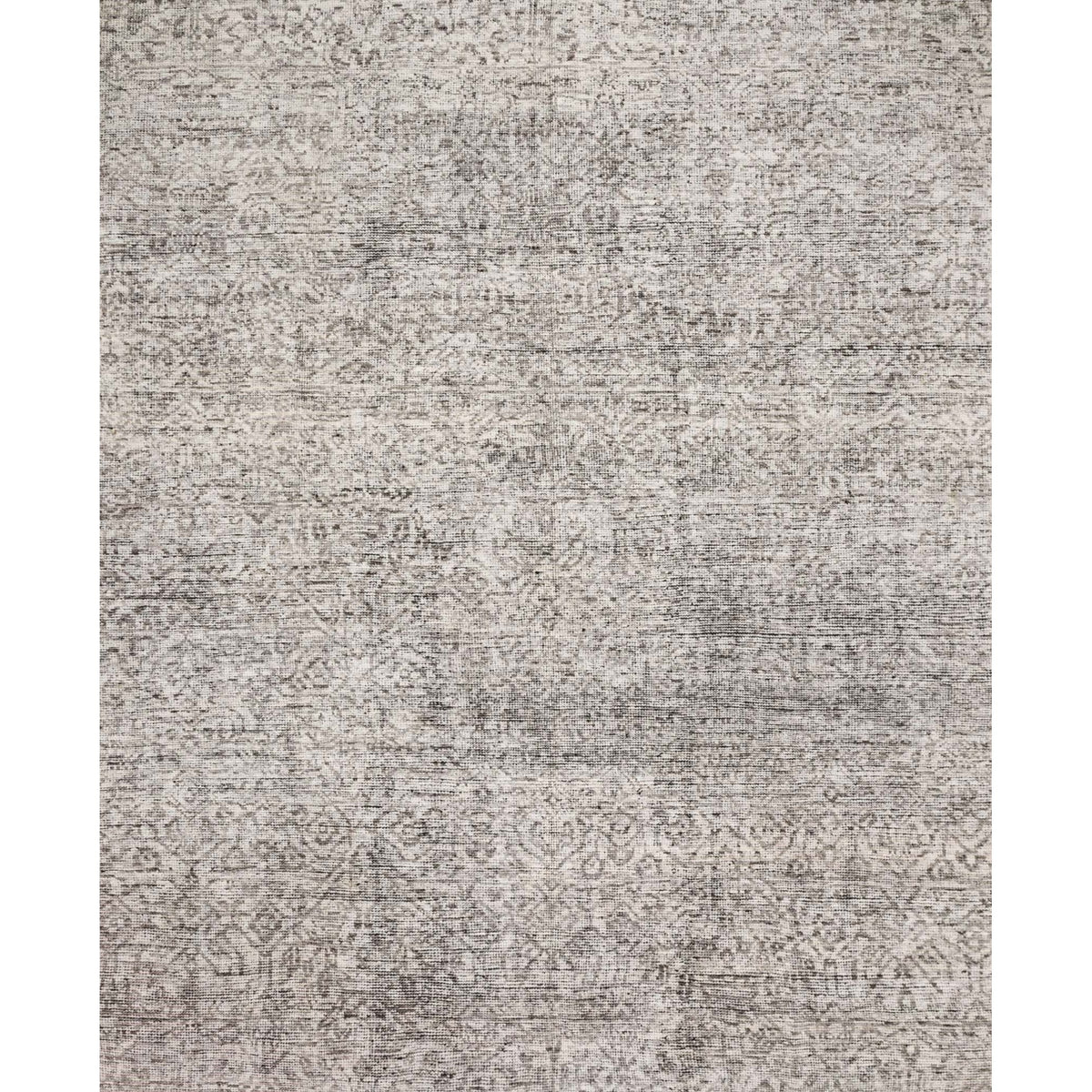 Amara Ivory/Taupe Hand-Knotted Rug