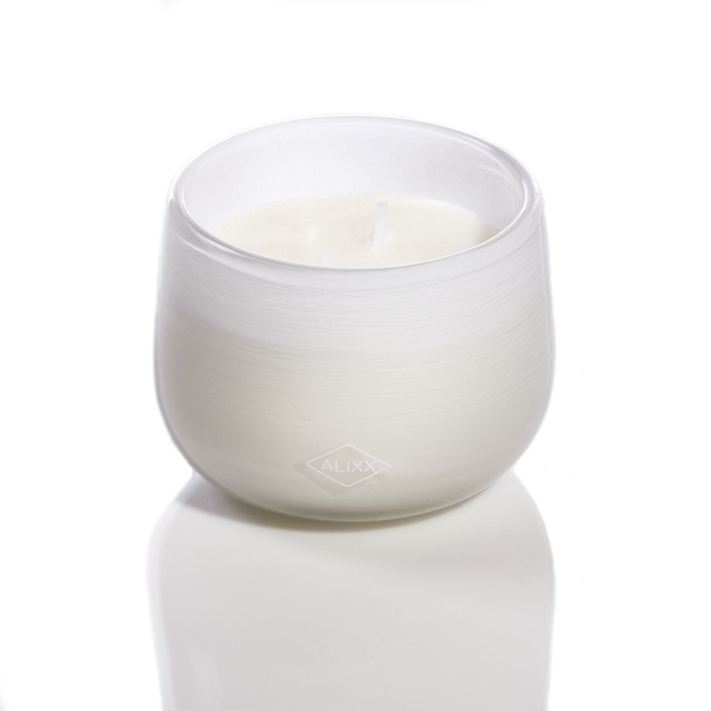Tea Leaves, Lemon & Basil Balloon Candle - Amethyst Home