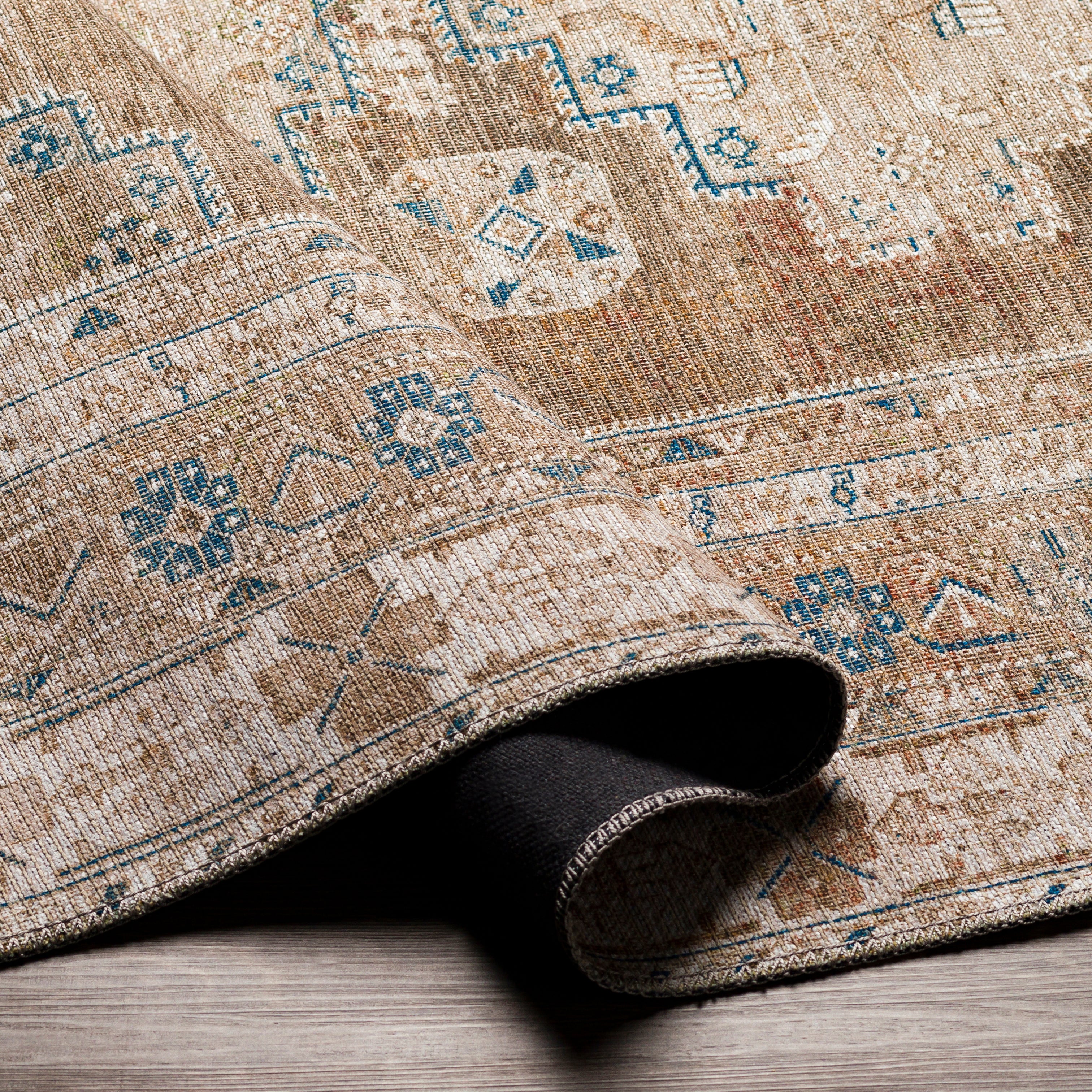 Featuring Violet Machine Washable Rug by Surya at Amethyst Home. A machine washable favorite - the Violet rug is an earthy take on a vintage rug. It features a unique low pile perfect for ease of doors and robot vacuums. Soft to the touch and durable for your messiest spots.
Machine Washable and Made66% Polyester | 34% CottonPile Height: 0.2"
Machine wash on . Amethyst Home provides interior design, new home construction design consulting, vintage area rugs, and lighting in the Seattle metro area.