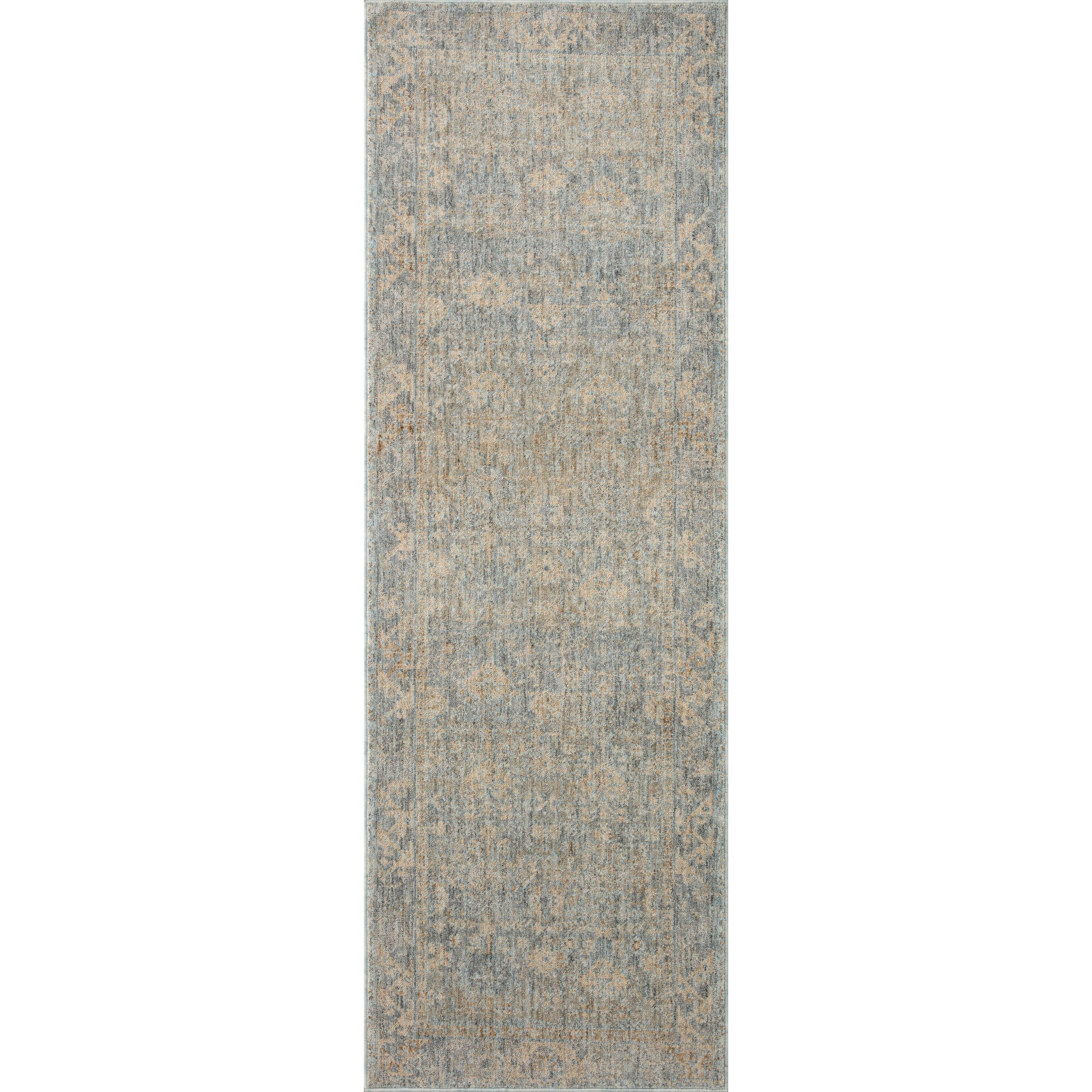 Featuring Angela Rose x Loloi Blake Sky / Beige Rug by Loloi at Amethyst Home. Designed in an expertly distressed antique style, the Angela Rose x Loloi Blake Sky / Beige rug features traditional motifs that have softened into the background, making it an effortless neutral in any room. Muted earth-toned palettes complement a range of furniture, while subtle cream-colored fringe at the edges . Amethyst Home provides interior design services, furniture, rugs, and lighting in the Seattle metro area.