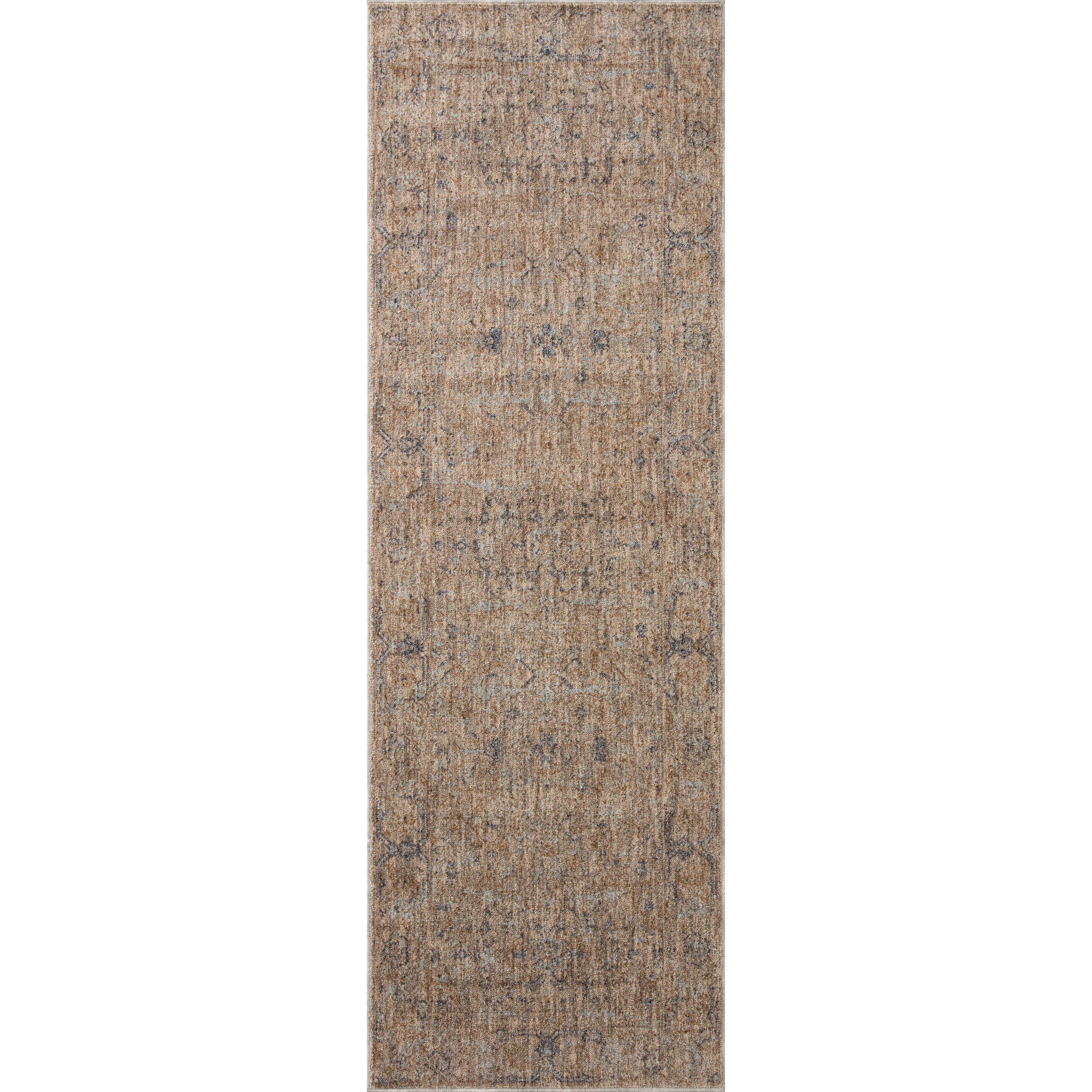 Featuring Angela Rose x Loloi Blake Taupe / Blue Rug by Loloi at Amethyst Home. Designed in an expertly distressed antique style, the Angela Rose x Loloi Blake Taupe / Blue rug features traditional motifs that have softened into the background, making it an effortless neutral in any room. Muted earth-toned palettes complement a range of furniture, while subtle cream-colored fringe at. Amethyst Home provides interior design services, furniture, rugs, and lighting in the Colorado Springs metro area.