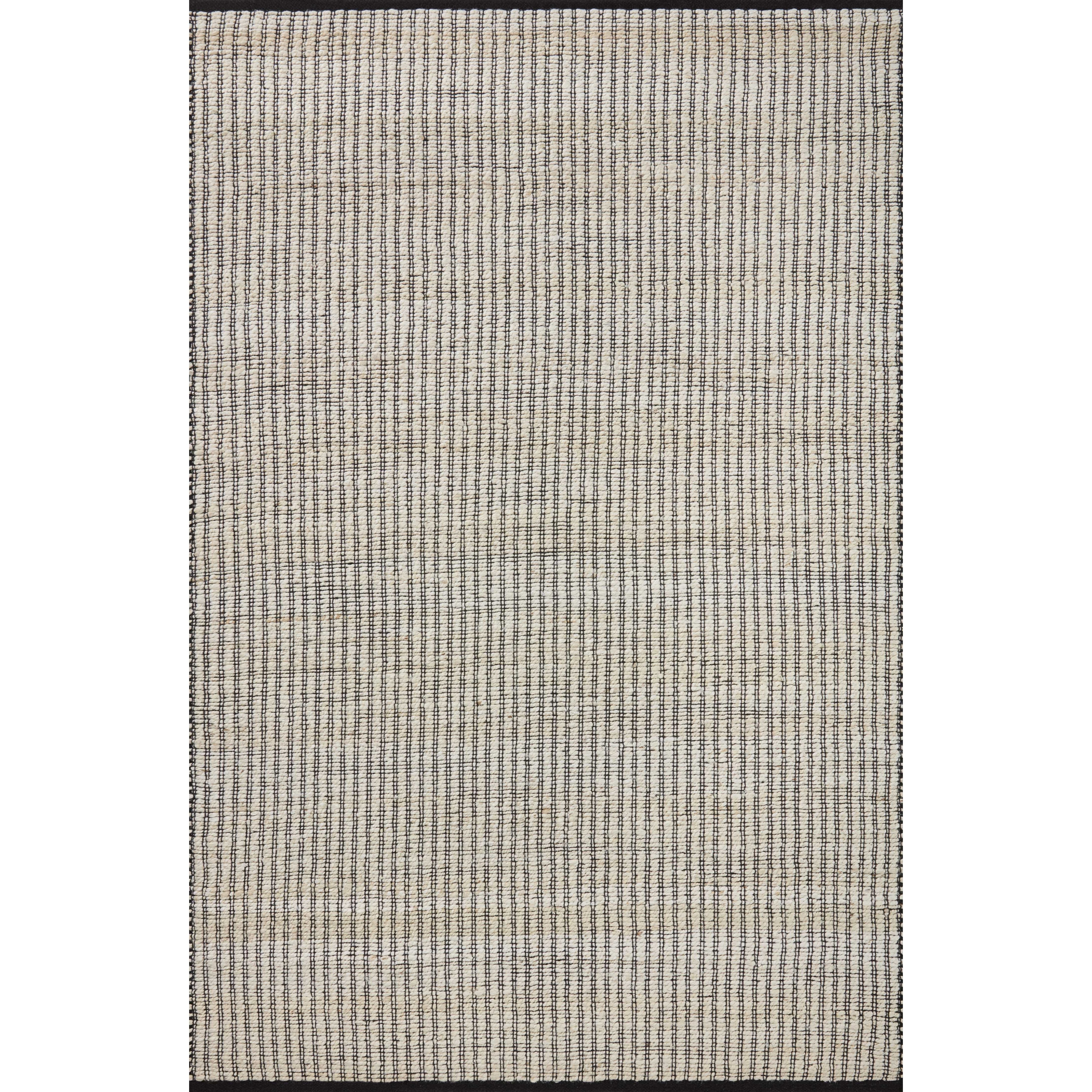 Featuring Angela Rose x Loloi Colton Ivory / Black Rug by Loloi at Amethyst Home. The Angela Rose x Loloi Colton Ivory / Black rug is a new take on the staple jute rug, blended with cotton for added softness. In a range of linear designs in modern earth tones, Colton can add visual interest to a room or serve as a gently textured neutral. This collection is hand-woven in India and GoodWeave cer. Amethyst Home provides interior design services, furniture, rugs, and lighting in the Omaha metro area.