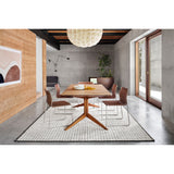 Featuring Beverly Ivory/Black Rug by Loloi at Amethyst Home. Modern and refined, the Beverly Ivory/Black rug from Loloi is hand-loomed by master artisans of viscose and wool pile. Clean lines and minimalist hues allow you to layer Beverly into any room.
Hand Loomed69% Viscose | 31% WoolBEV-01 Ivory / Black
Clean spills, including water, immediately by blo.  Amethyst Home provides interior design, new home construction design consulting, vintage area rugs, and lighting in the Washington metro area.