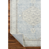 Featuring Becki Owens x Surya Lila Denim Medallion Area Rug by Surya at Amethyst Home. Brought to you by Becki Owens x Surya, the Lila Denim medallion area rug combines rich, detailed design with warm soft neutrals and tones to create an inviting space that will always feel familiar. Antique elements with vintage inspiration, bring an old world feel to any type of space. The many b. Amethyst Home provides interior design, new construction, custom furniture, and area rugs in the Atlanta metro area.