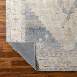 Featuring Becki Owens x Surya Luca Pewter Medallion Rug by Surya at Amethyst Home. The Luca Pewter Medallion Rug from Becki Owens x Surya is a vintage inspired collection full of rich design and subtle versatile colors that will bring a curated and collected feel to any room. This collection encompasses a unique distressed style that blends both cool and subtle warm earth tones t. Amethyst Home provides interior design, new construction, custom furniture, and area rugs in the Park City metro area.