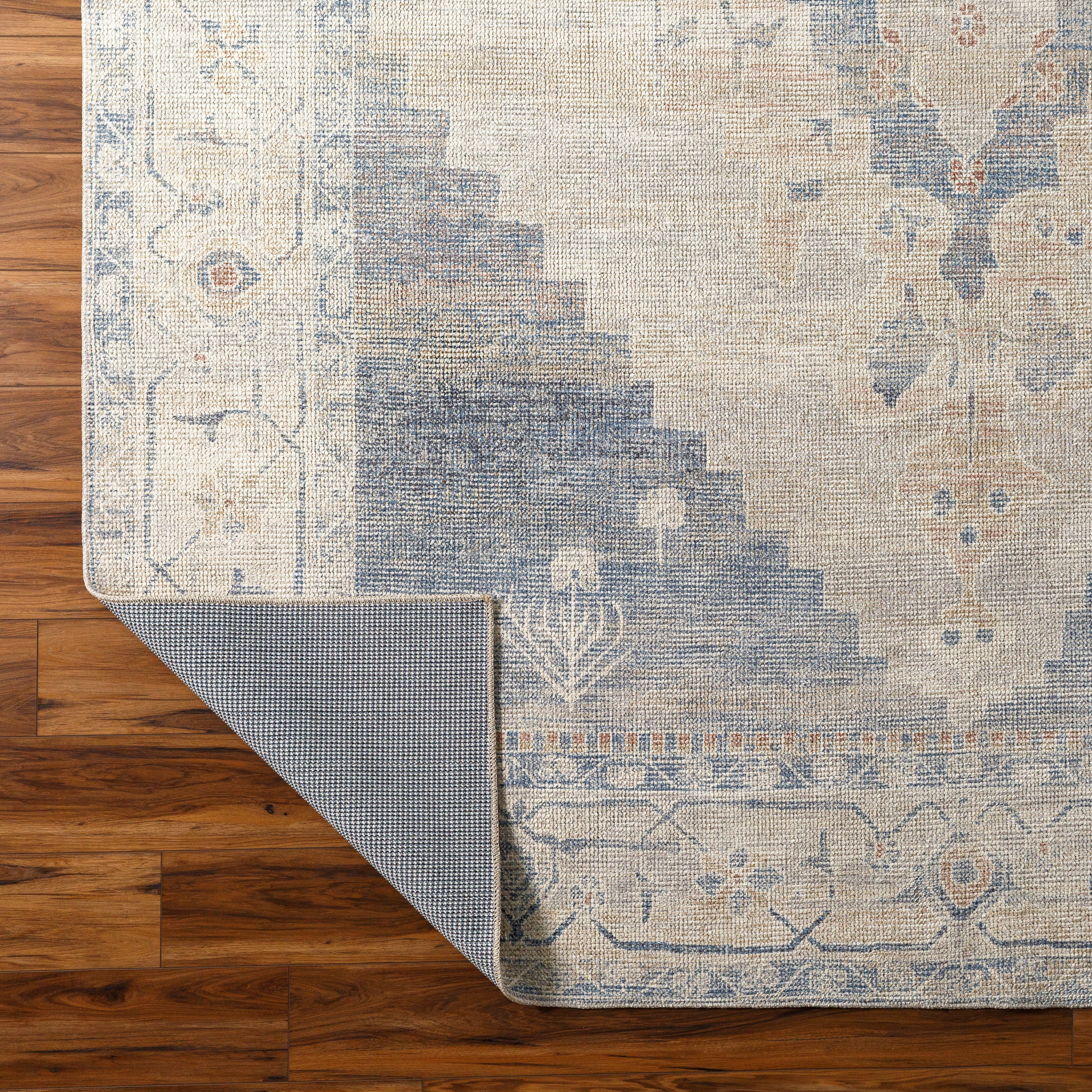 Featuring Becki Owens x Surya Luca Pewter Medallion Rug by Surya at Amethyst Home. The Luca Pewter Medallion Rug from Becki Owens x Surya is a vintage inspired collection full of rich design and subtle versatile colors that will bring a curated and collected feel to any room. This collection encompasses a unique distressed style that blends both cool and subtle warm earth tones t. Amethyst Home provides interior design, new construction, custom furniture, and area rugs in the Park City metro area.