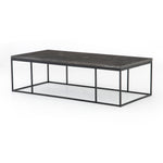 Featuring Maverick Bluestone Coffee Table by Four Hands at Amethyst Home. Spare beauty, casual elegance with the Harlow Bluestone Small Coffee Table. A gunmetal Parson's base with hand-rubbed, dimensional edges supports a rough-hewn bluestone slab that feels found and perfectly placed.
Overall Dimensions: 60"W x 28"L x 17"H
Colors: Gunmetal, BluestoneMater.  Amethyst Home provides interior design, new home construction design consulting, vintage area rugs, and lighting in the San Diego metro area.