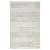Featuring Castillo Torre Rug by Jaipur Living at Amethyst Home. The handwoven Castillo Torre rug features a soft feel and relaxed, versatile style. The Torre area rug showcases a blend of light gray and cream tones for a grounding, neutral look. Crafted of PET yarn or recycled plastic, this durable and textured rug brings warmth and inviting appeal to ind.  Amethyst Home provides interior design, new home construction design consulting, vintage area rugs, and lighting in the Des Moines metro area.