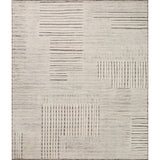 Featuring Carrier & Company x Loloi Moore Dove / Ivory Hand-Knotted Rug by Loloi at Amethyst Home. The Moore Collection for Carrier and Company x Loloi is a sophisticated area rug with a subtle interplay of higher, lighter tone pile above a deeper-toned base pile. Abstract geometric patterns in airy, neutral palettes create a sense of freshness and textured d.  Amethyst Home provides interior design, new home construction design consulting, vintage area rugs, and lighting in the Austin metro area.