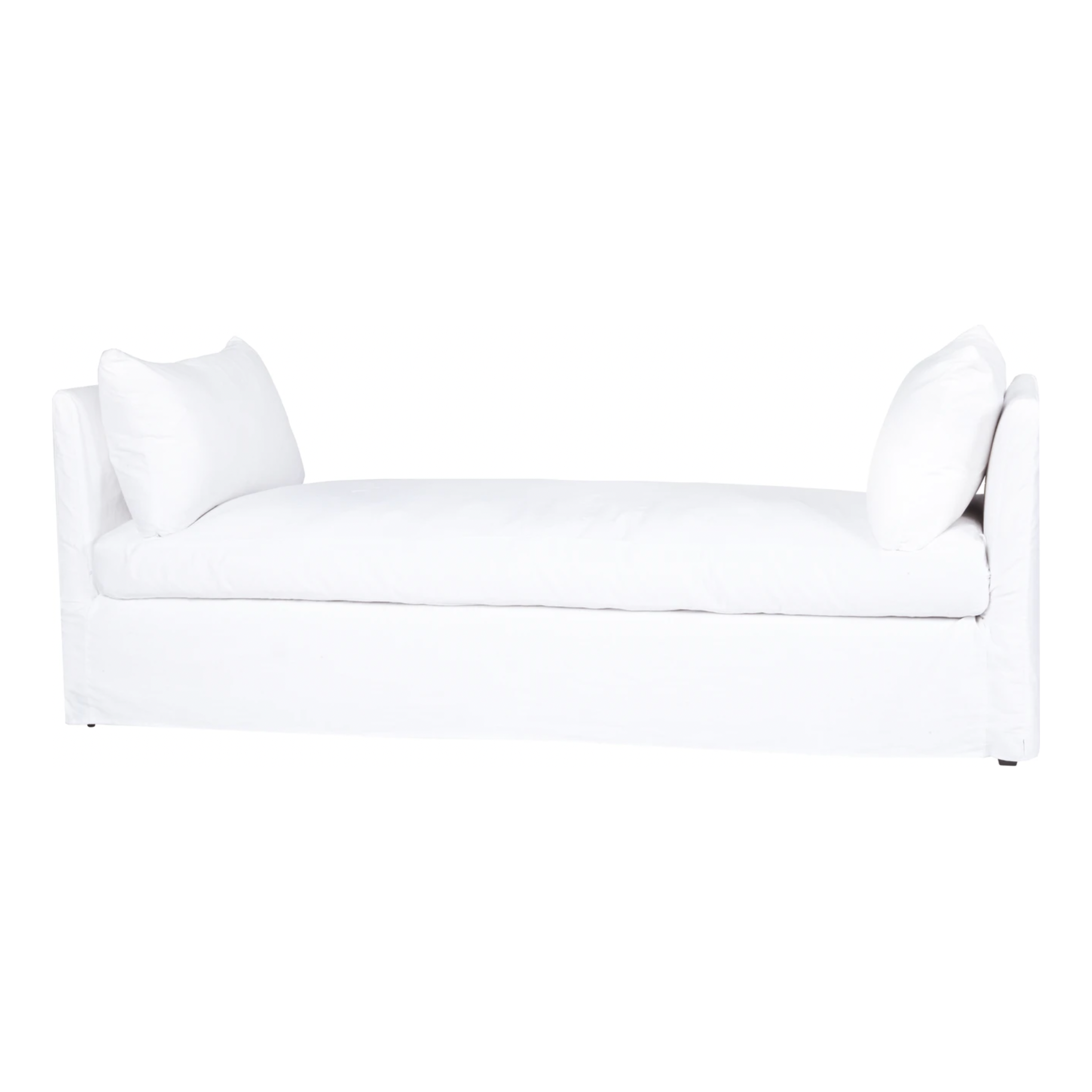 Featuring April Daybed 82" by Cisco Brothers at Amethyst Home. The April Daybed by Cisco Brothers is one of our favorite, most versatile pieces for any room in your home. Photographed in Brevard Birch and Otis White.
Overall size: 82"w x 31"d x 29"hSitting Space: 60"w x 31"dSeat Height: 19.5"hArm Height: 29"h. Amethyst Home provides interior design, new home construction design consulting, vintage area rugs, and lighting in the Park City metro area.