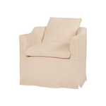 Featuring Havana Chair by Cisco Brothers at Amethyst Home. We love the casual, coastal look of this Havana Chair by Cisco Brothers. Pair to complete the look in any living room or office area. Shown in slipcover Brevard Rose. 
Dimensions: 32"w x 28"h x 32"dSeat Height: 18"Seat Space: 22"w x 17"d.  Amethyst Home provides interior design, new home construction design consulting, vintage area rugs, and lighting in the Laguna Beach metro area.