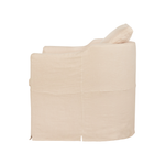 Featuring Havana Chair by Cisco Brothers at Amethyst Home. We love the casual, coastal look of this Havana Chair by Cisco Brothers. Pair to complete the look in any living room or office area. Shown in slipcover Brevard Rose. 
Dimensions: 32"w x 28"h x 32"dSeat Height: 18"Seat Space: 22"w x 17"d.  Amethyst Home provides interior design, new home construction design consulting, vintage area rugs, and lighting in the Boston metro area.