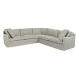 Featuring Louis 2 Arm Sectional - Custom by Cisco Brothers at Amethyst Home. A modern, tailored sofa made with the right stuff -- the Louis 2 Arm Sectional - Custom is a classic, updated silhouette that is stunning in Cisco Brothers' curated fabric selection. It’s two-over-two cushions provide the perfect seating to catch up with old friends or entertain. Amethyst Home provides interior design, new home construction design consulting, vintage area rugs, and lighting in the Des Moines metro area.