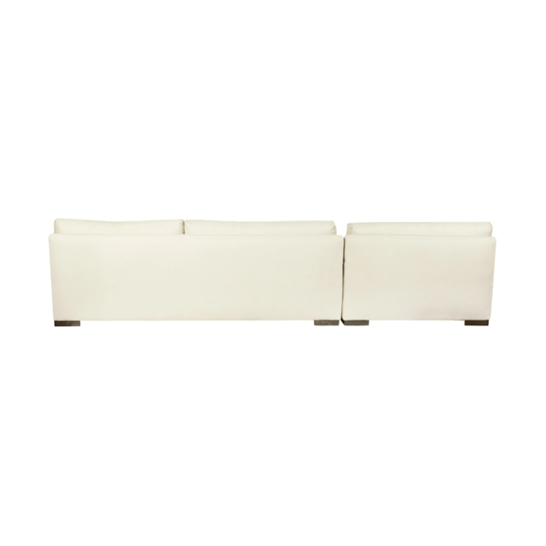 Featuring Loft 2 Piece Sectional - Essentials by Cisco Brothers at Amethyst Home. With its streamlined silhouette and strong, angular lines the Loft 2 Piece Sectional - Essentials is classic without being too traditional. It has a modern essence and elegance that lends inviting appeal to your seating ensemble. Dim the lights, and settle down with the fam. Amethyst Home provides interior design, new home construction design consulting, vintage area rugs, and lighting in the Kansas City metro area.
