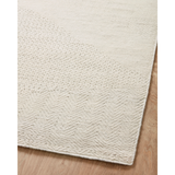 Featuring Collins Amber Lewis x Loloi Ivory Hand-Knotted Rug by Loloi at Amethyst Home. The Collins Ivory rug for Amber Lewis x Loloi is hand-knotted of wool and cotton by skilled artisans in India. Collins features varying knotting techniques interwoven to create a uniquely texture pattern, elevating any space with this versatile neutral. Collins is also GoodWeave-Certified, ensuring. Amethyst Home provides interior design, new construction, custom furniture, and rugs for the New York metro area.