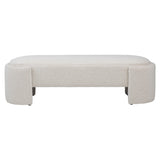 Featuring Cassie Bench by Dovetail at Amethyst Home. Lovely, European inspired boucle fabric on a soft modern accent bench.  A supportive sit, this is versatile for anywhere you need an extra seat.
16.5"h x 55.5"w x 18.5"d
Spot clean the white boucle fabric with damp rag with fabric safe cleaner. Amethyst Home provides interior design, new home construction design consulting, vintage area rugs, and lighting in the Laguna Beach metro area.