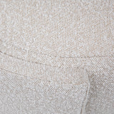 Featuring Casa Ottoman by Dovetail at Amethyst Home. Add a contemporary touch to your seating arrangement with this lovely ottoman. 
33" x 25.5"d x 16.5"Seat Width: 28.5"Material : Boucle UpholsteryWeight : 18.5 lbs
Spot clean with damp rag with fabric safe cleaner. Amethyst Home provides interior design, new home construction design consulting, vintage area rugs, and lighting in the Laguna Beach metro area.