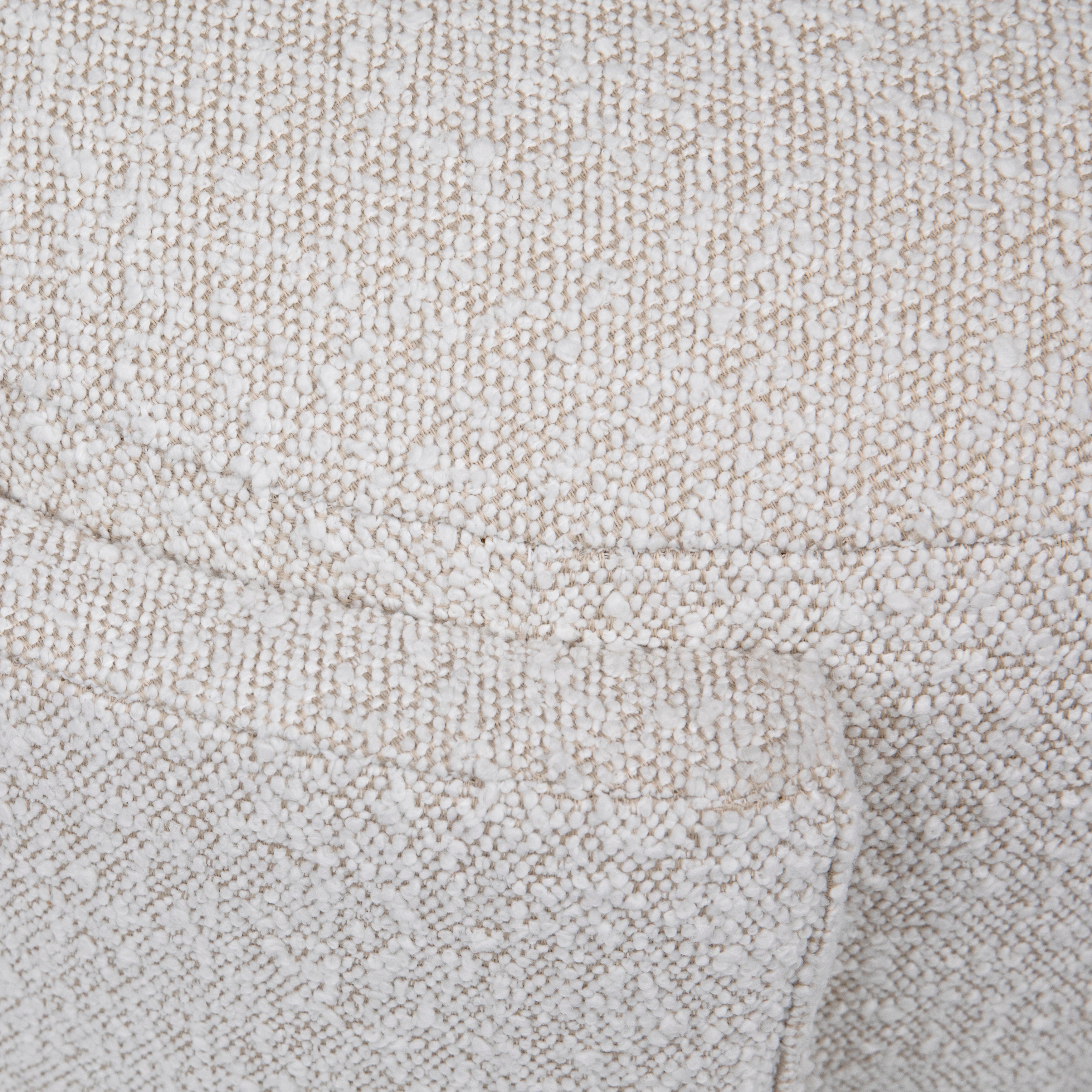 Featuring Casa Ottoman by Dovetail at Amethyst Home. Add a contemporary touch to your seating arrangement with this lovely ottoman. 
33" x 25.5"d x 16.5"Seat Width: 28.5"Material : Boucle UpholsteryWeight : 18.5 lbs
Spot clean with damp rag with fabric safe cleaner. Amethyst Home provides interior design, new home construction design consulting, vintage area rugs, and lighting in the Laguna Beach metro area.