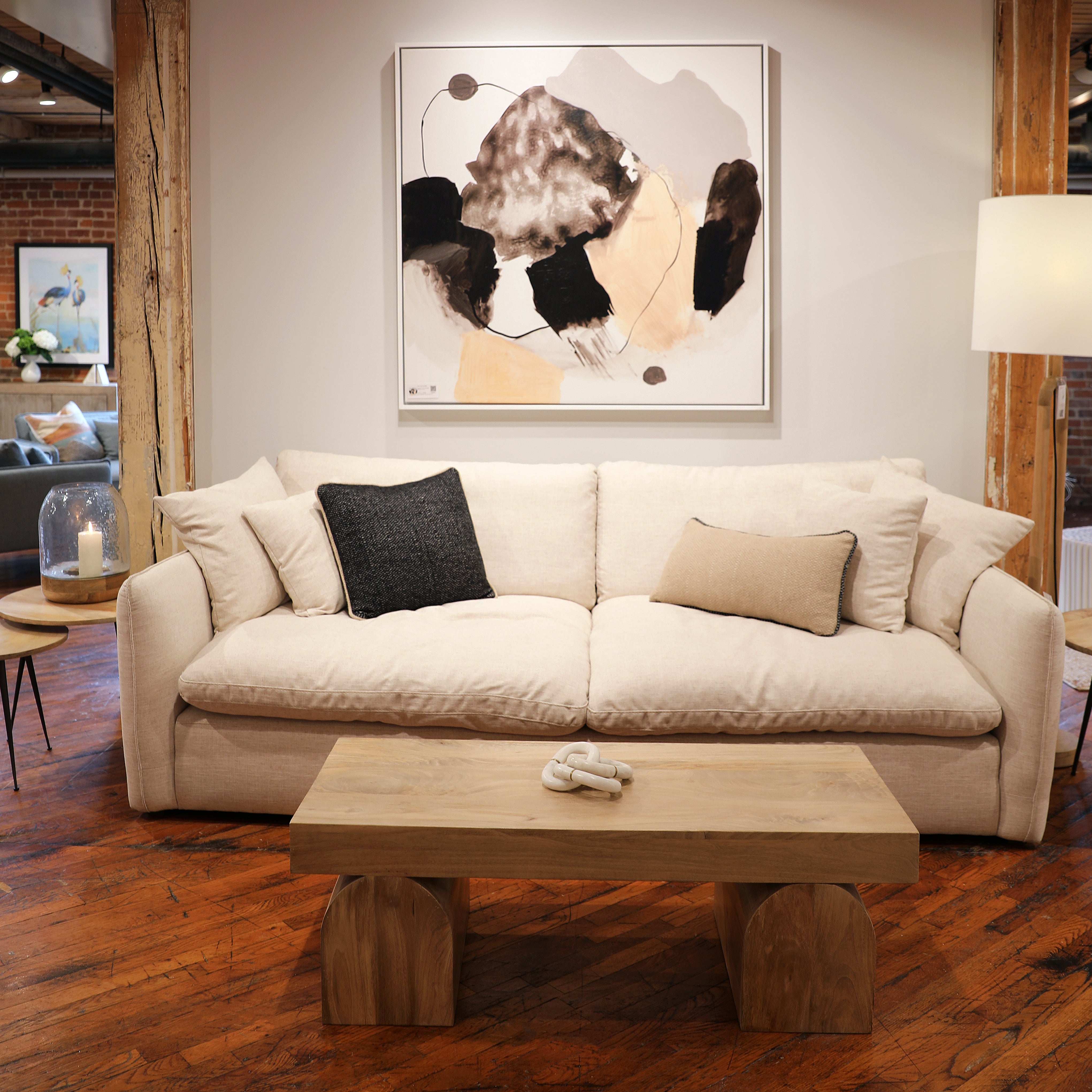 Featuring Casimiro Coffee Table by Dovetail at Amethyst Home. A sculptural coffee table to bring interest into your living spaces.
47"w x 20"d x 16"hMaterial : Mango WoodWeight : 47 lbs. Amethyst Home provides interior design, new home construction design consulting, vintage area rugs, and lighting in the Salt Lake City metro area.