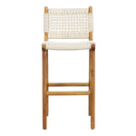 Featuring Diaz Counter Stool by Dovetail at Amethyst Home. A natural fiber counter stool that brings subtle texture into your living space
16.5"w x  21.5"d x 37.5"hMaterial : Solid Teak Wood and Cotton RopeWeight : 13.5 lbs. Amethyst Home provides interior design, new home construction design consulting, vintage area rugs, and lighting in the Miami metro area.