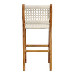 Featuring Diaz Counter Stool by Dovetail at Amethyst Home. A natural fiber counter stool that brings subtle texture into your living space
16.5"w x  21.5"d x 37.5"hMaterial : Solid Teak Wood and Cotton RopeWeight : 13.5 lbs. Amethyst Home provides interior design, new home construction design consulting, vintage area rugs, and lighting in the Winter Garden metro area.