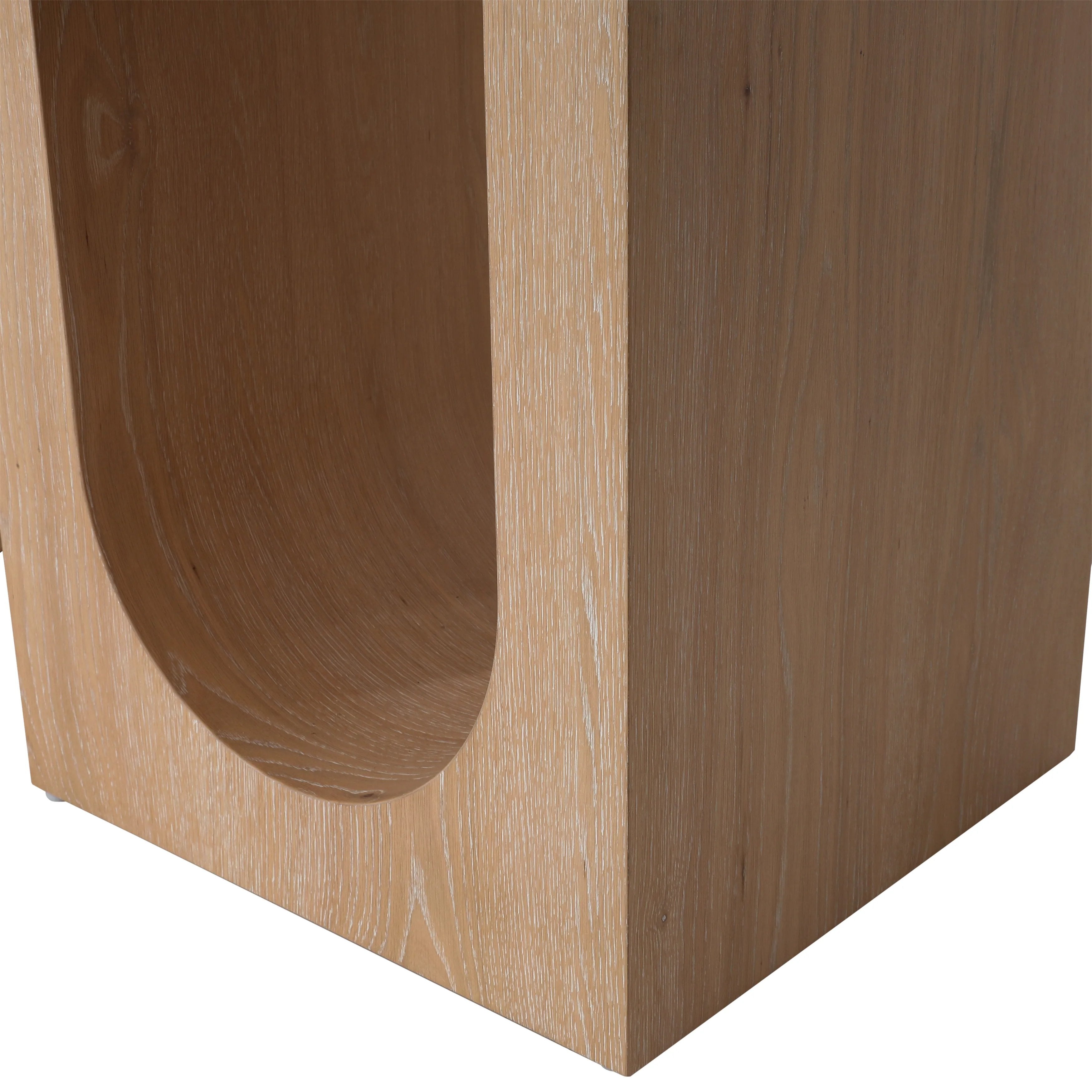 Featuring June Dining Table by Dovetail at Amethyst Home. This elegant dining table is perfect for hosting dinner parties or enjoying family meals. With its sturdy construction and sleek design, it will add a touch of sophistication to your dining room. The spacious surface allows for comfortable seating and easy clean-up. Upgrade your dining experience with th. Amethyst Home provides interior design, new home construction design consulting, vintage area rugs, and lighting in the Tampa metro area.