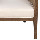 Featuring Lily Occasional Chair by Dovetail at Amethyst Home. A natural and textured chair for your living space.
28"w x 31"d x 29"hMaterial : Oak Wood Frame with Rattan and Cotton Blend UpholsteryWeight : 33 lbs. Amethyst Home provides interior design, new home construction design consulting, vintage area rugs, and lighting in the Monterey metro area.