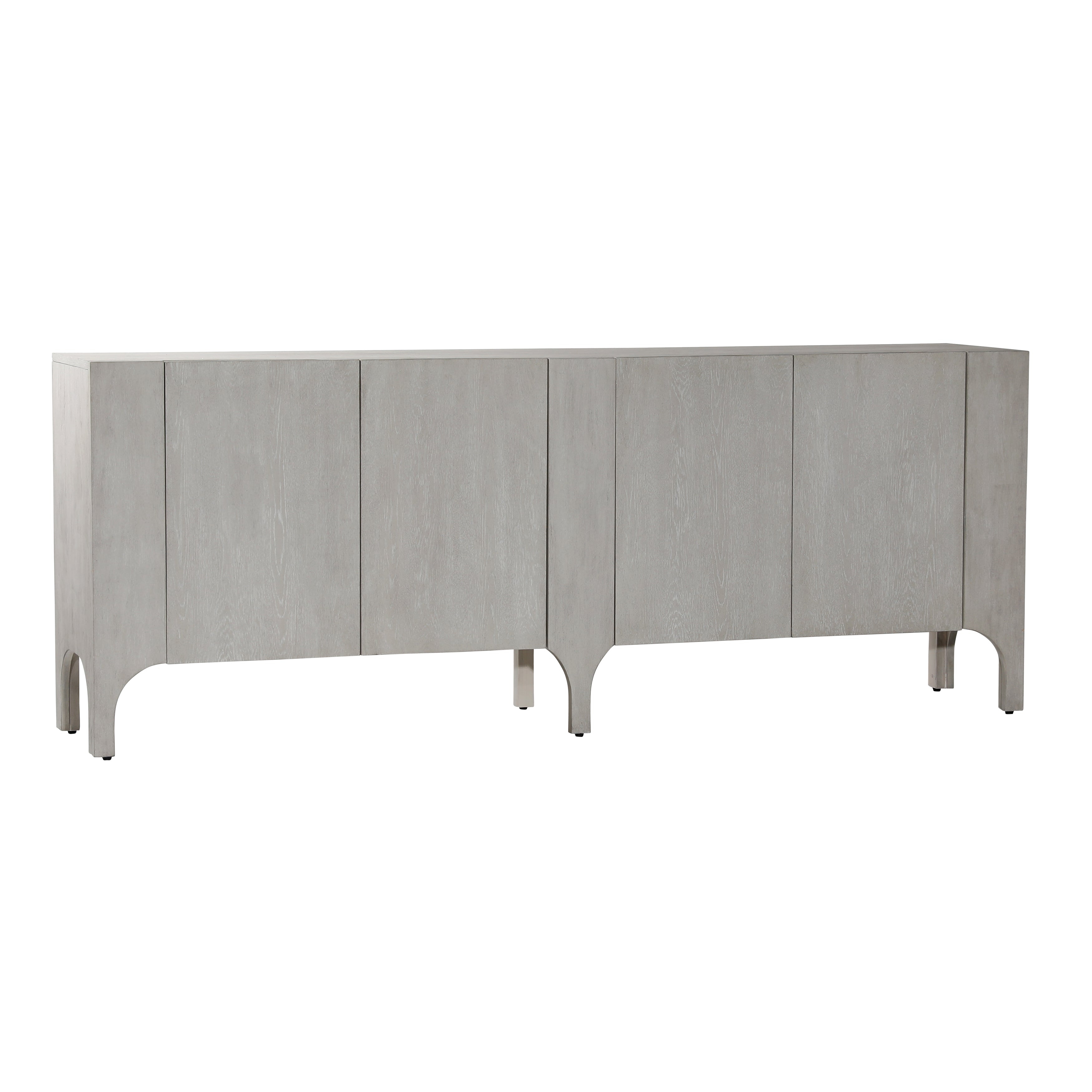 Featuring Maiya Sideboard by dovetail at Amethyst Home. A lovely and simple sideboard to store away your extra tableware and decor.
88"w x  18"d x 34"hMaterial : Rubber Wood and Oak Veneer. Amethyst Home provides interior design, new home construction design consulting, vintage area rugs, and lighting in the Portland metro area.