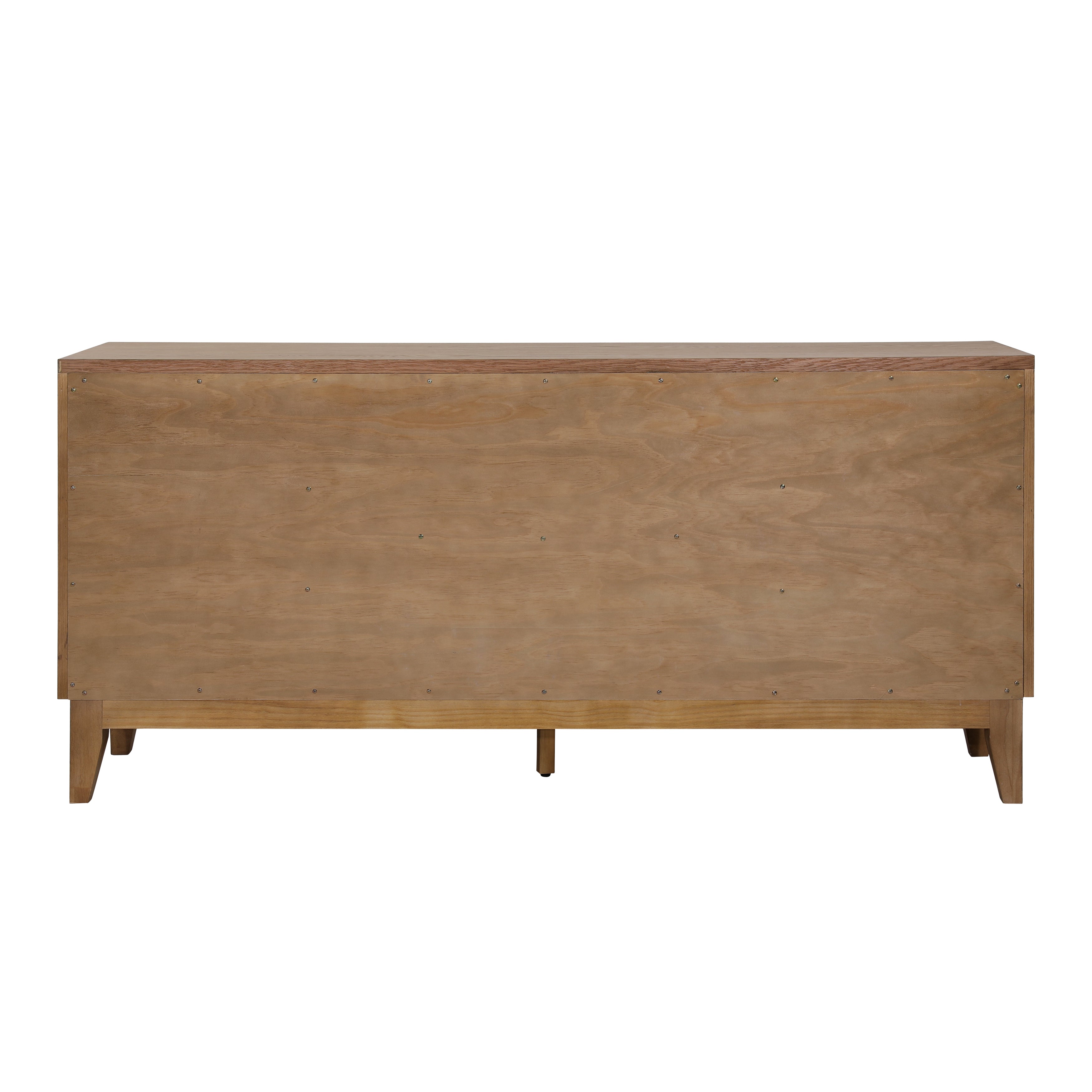 Featuring Margaux Sideboard by Dovetail at Amethyst Home. Introducing the Margaux Sideboard - the epitome of elegant storage. Its warm wooden curves add a touch of sophistication to any space, while the ample storage is perfect for keeping all your belongings organized. 
71"w x 17"d x 33"hMaterial : Rubber Wood and Oak Veneer. Amethyst Home provides interior design, new home construction design consulting, vintage area rugs, and lighting in the Calabasas metro area.