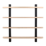 Featuring Price Sungkai Wood Bookcase by Dovetail at Amethyst Home. This Sungkai Wood bookcase provides modern, architectural storage for your books and decor. Perfect for the modern, design-forward home.
Overall Dimensions: 15.5 in W x 88.5 in L x 82 in H
Finish : Black and Natural WashMaterial : Sungkai Wood and Oak VeneerWeight : 281 lbs. Amethyst Home provides interior design, new home construction design consulting, vintage area rugs, and lighting in the Winter Garden metro area.