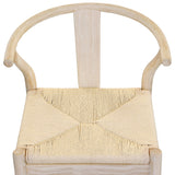 Featuring Danish Paper Cord Counter Stool by Dovetail at Amethyst Home. A true blonde -- light bleached natural wood with danish paper cord seat.Height : 36.5 inWidth : 21 inDepth : 22 inWeight : 14.5 lbs
Material : Solid Oak Wood Frame and Danish Paper Cord. Amethyst Home provides interior design, new home construction design consulting, vintage area rugs, and lighting in the Park City metro area.