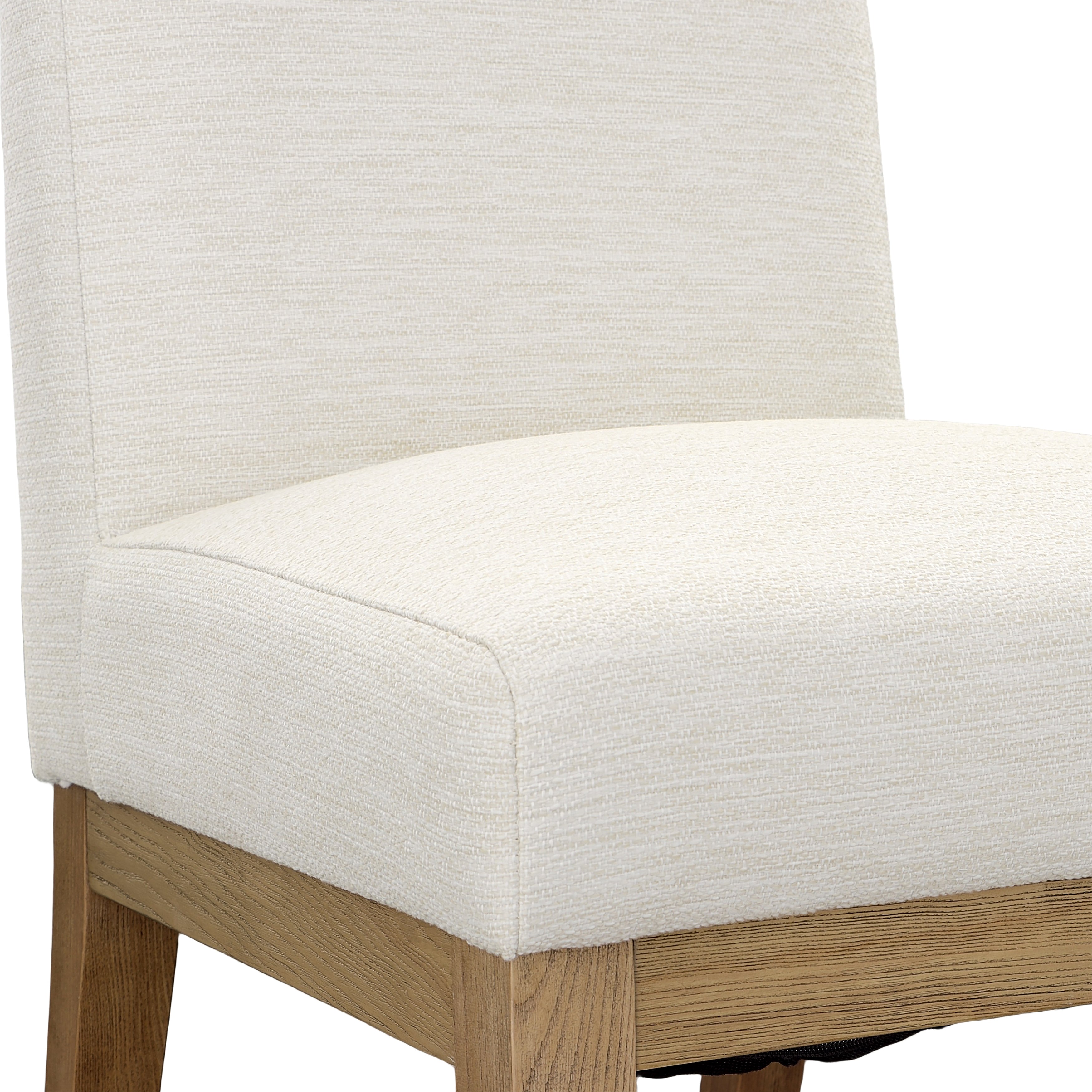 Featuring Weilan Dining Chair by Dovetail at Amethyst Home. A plush and natural dining chair.
18.5"w x 24"d x 34"hMaterial : Polyester Upholstery and Ash Wood LegsWeight : 18 lbs. Amethyst Home provides interior design, new home construction design consulting, vintage area rugs, and lighting in the Charlotte metro area.