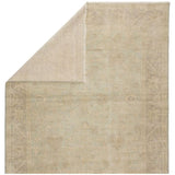 Featuring Eloquent Verity Hand-Knotted Rug by Jaipur Living at Amethyst Home. The Eloquent Verity rug emanates traditional elegance, lending a soft and serene look to transitional homes. The Verity area rug features a faded Oushak design in muted gray and taupe tones. This hand-knotted wool rug grounds living spaces with a classic, earthy look.
Hand Knotted100.  Amethyst Home provides interior design, new home construction design consulting, vintage area rugs, and lighting in the Miami metro area.