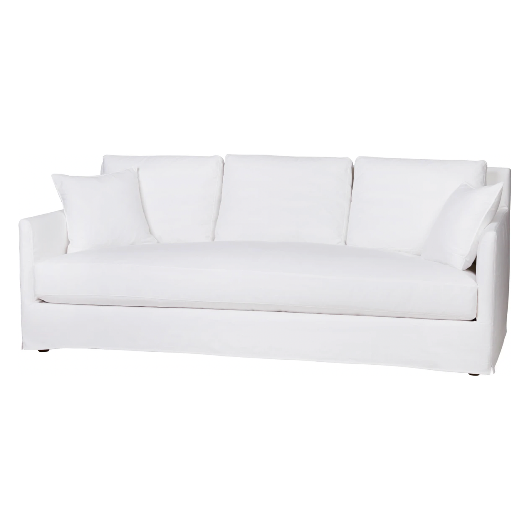 Featuring Elm 84" Sofa - Custom by Cisco Brothers at Amethyst Home. With three-over-three cushions, and thin arms the Elm 84" Sofa - Custom by Cisco Brothers has optimal seating space on a small scale frame. The clean-lined silhouette is perfect for adding a refined touch to any living ensemble. A perfect entertainment sofa for your living room or den. . Amethyst Home provides interior design, new home construction design consulting, vintage area rugs, and lighting in the Los Angeles metro area.