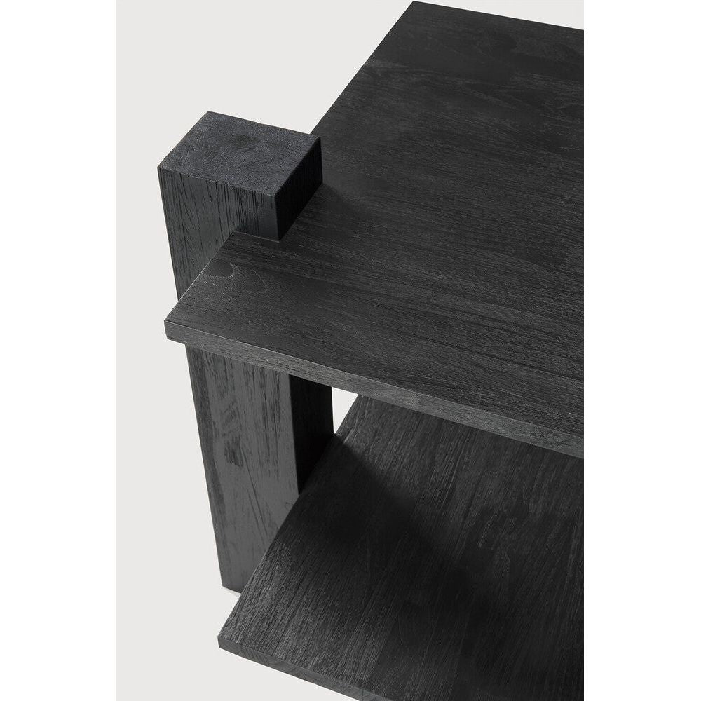 Featuring Abstract Side Table by Ethnicraft at Amethyst Home. Inspired by the Dutch architectural movement de Stijl, the Abstract side table is not only centered around style, but also purpose. With its contemporary black finish discover new proportions and interest from every angle.
Dimensions: 20.5"d x 22.5"w x 19.5"h
Brushed : This finishing gives our. Amethyst Home provides interior design, new home construction design consulting, vintage area rugs, and lighting in the Laguna Beach metro area.