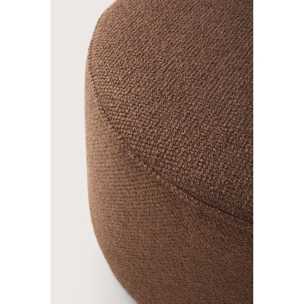 Featuring Barrow Pouf Copper by Ethnicraft at Amethyst Home. The Barrow Pouf is a cosy complement to any living space. Made with Italian fabrics in a range of hues, the Barrow pouf creates a relaxed atmosphere while doubling as additional seating for an indoor gathering. This easy-to-style item was designed by Jacques Deneef.
Dimensions: 24"d x 24"w x 14". Amethyst Home provides interior design, new home construction design consulting, vintage area rugs, and lighting in the Los Angeles metro area.