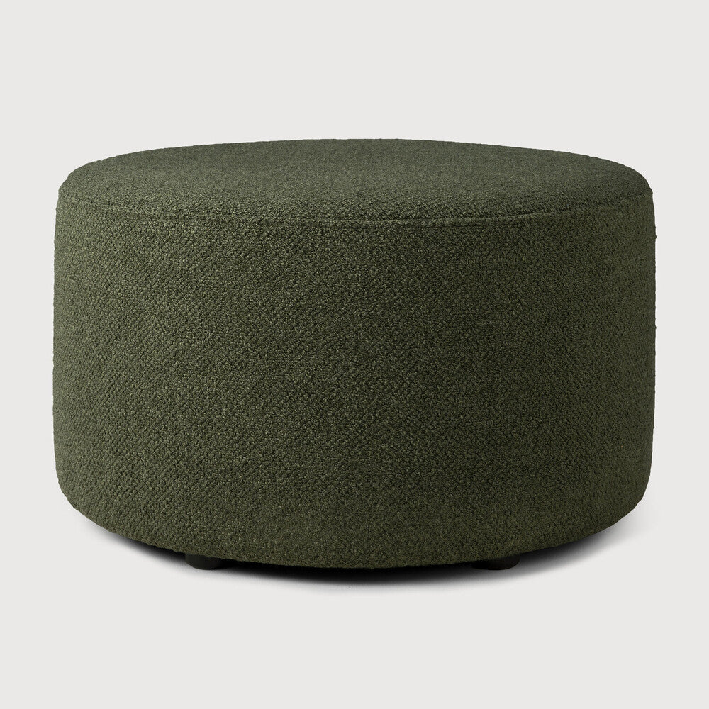 Featuring Barrow Pouf Pine Green by Ethnicraft at Amethyst Home. The Barrow Pouf is a cosy complement to any living space. Made with Italian fabrics in a range of hues, the Barrow pouf creates a relaxed atmosphere while doubling as additional seating for an indoor gathering. This easy-to-style item was designed by Jacques Deneef.
Dimensions: 24"d x 24"w x 1. Amethyst Home provides interior design, new home construction design consulting, vintage area rugs, and lighting in the Nashville metro area.