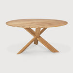 Featuring Circle Outdoor Dining Table by Ethnicraft at Amethyst Home. Our Circle dining table is all about inspiring your loved ones to spend a little more time at the table. Its solid legs intertwine in perfect balance, while the adapted grooved design makes outdoor life a simple pleasure.
Dimensions: 54"d x 54"w x 30"h
Floor Protector : YesMain Material : . Amethyst Home provides interior design, new home construction design consulting, vintage area rugs, and lighting in the Portland metro area.