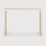 Featuring Elements Console by Ethnicraft at Amethyst Home. Elegant simplicity forms the basis of the Elements collection. Seamless and softened forms blend perfectly with textural character at the expert hands of artisans. Each piece offers a slightly unique identity with a high-performing, fine, earthy stone finish. Elements make a durable and stylish addition. Amethyst Home provides interior design, new home construction design consulting, vintage area rugs, and lighting in the Omaha metro area.